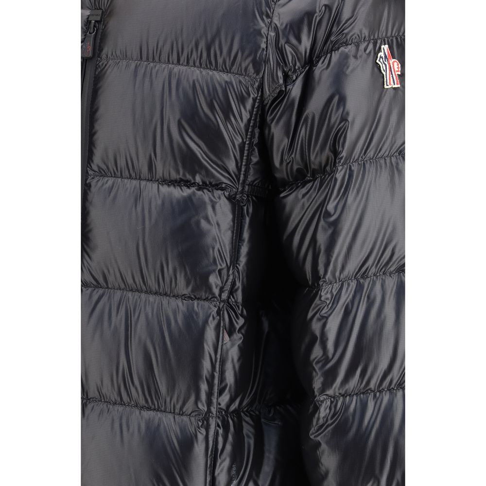 Moncler Grenoble Black Polyamide Rain Coat