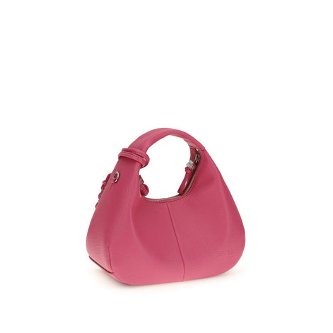 Ganni mini Hobo Pink Recycled Polyester Handbag