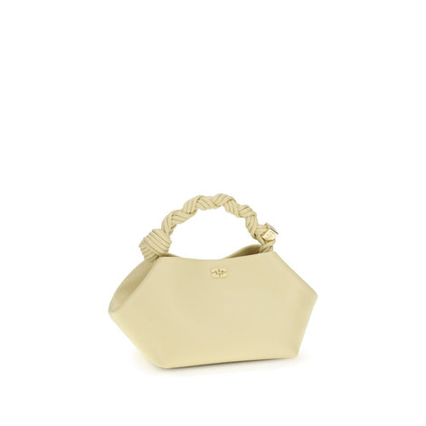 Ganni Bicolor Recycled Leather Handbag