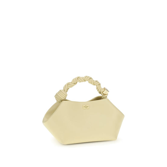 Ganni Bicolor Recycled Leather Handbag