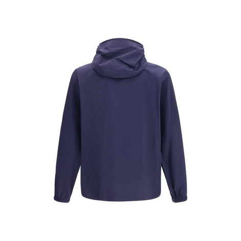 Moncler Grenoble Blue Polyamide Shell Jacket