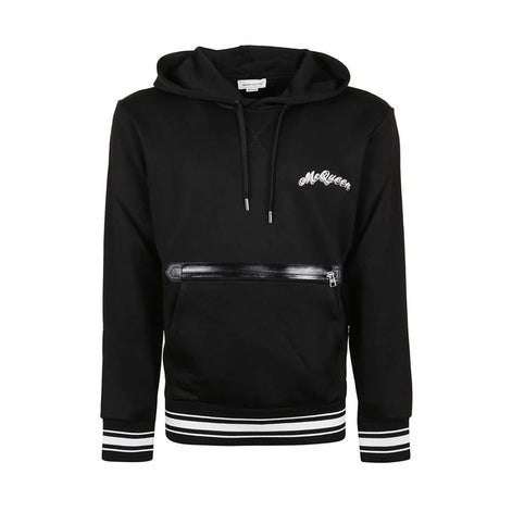 Alexander McQueen Black Cotton Sweatshirt