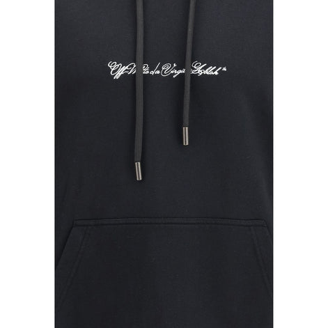 Off-White Black Cotton Sweatshirt