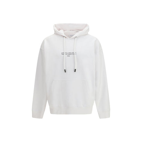 Off-White White Cotton Sweatshirt