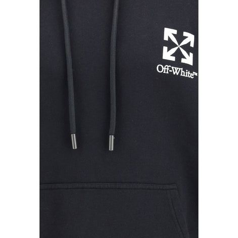 Off-White Black Cotton Sweatshirt