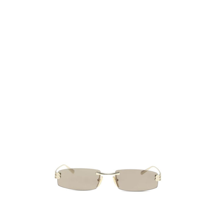 Balenciaga Gold Metal Sunglasses