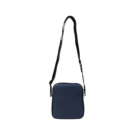 Hugo Boss Blue Recycled Polyurethane Messenger Bag