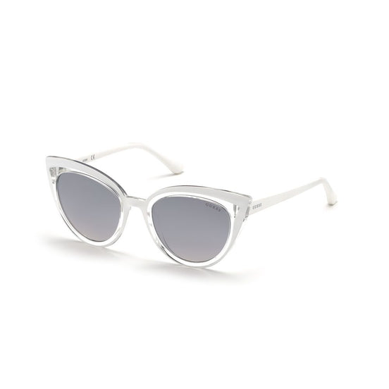 Guess White Injected Sunglasses