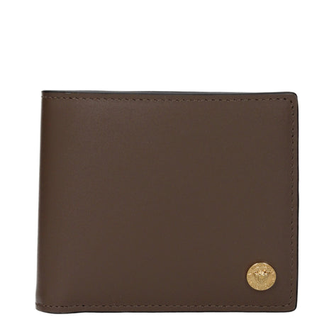 Versace Brown Leather Wallet