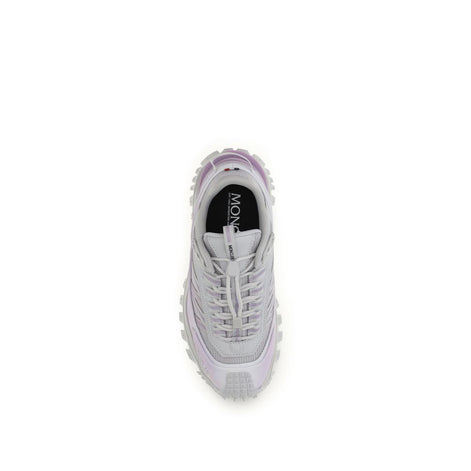 Moncler Purple Polyamide Athletic Sneakers