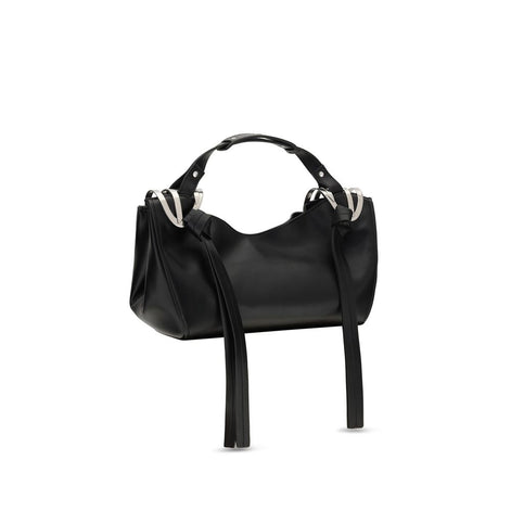 Diesel Black Calf Leather Bos Taurus Shoulder Bag