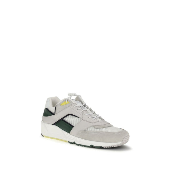 Saint Laurent Bump Multicolor Leather Low Top Sneakers