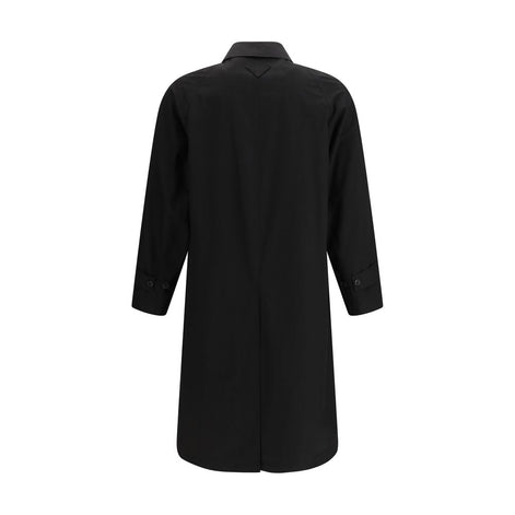 Prada Black Cotton Coat