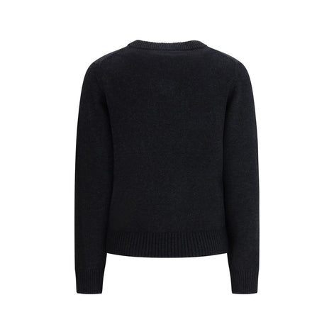 Ganni Gray Polyamide Sweatshirt