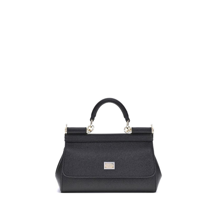 Dolce & Gabbana mini Sicily Black Leather Handbag