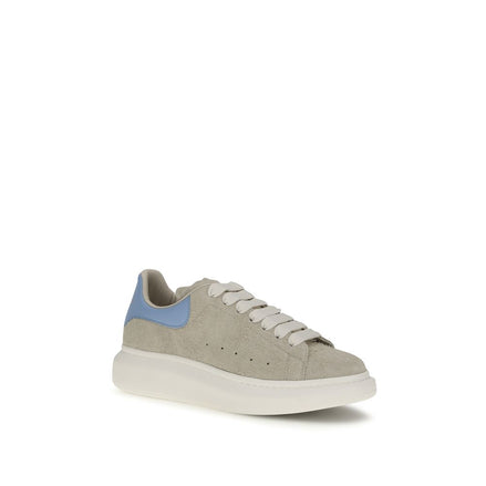 Alexander McQueen Beige Leather Chunky Sneakers