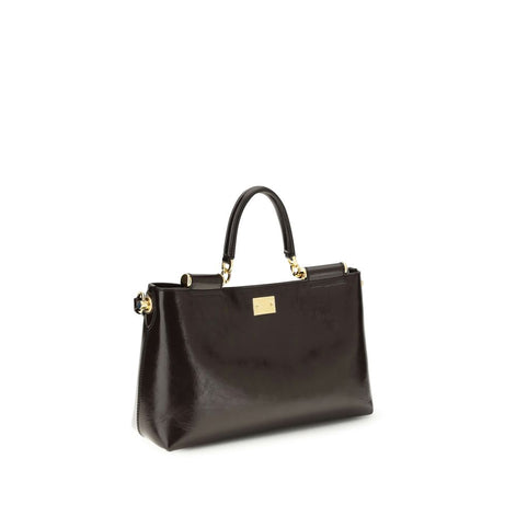 Dolce & Gabbana Vittoria medium Brown Leather Handbag