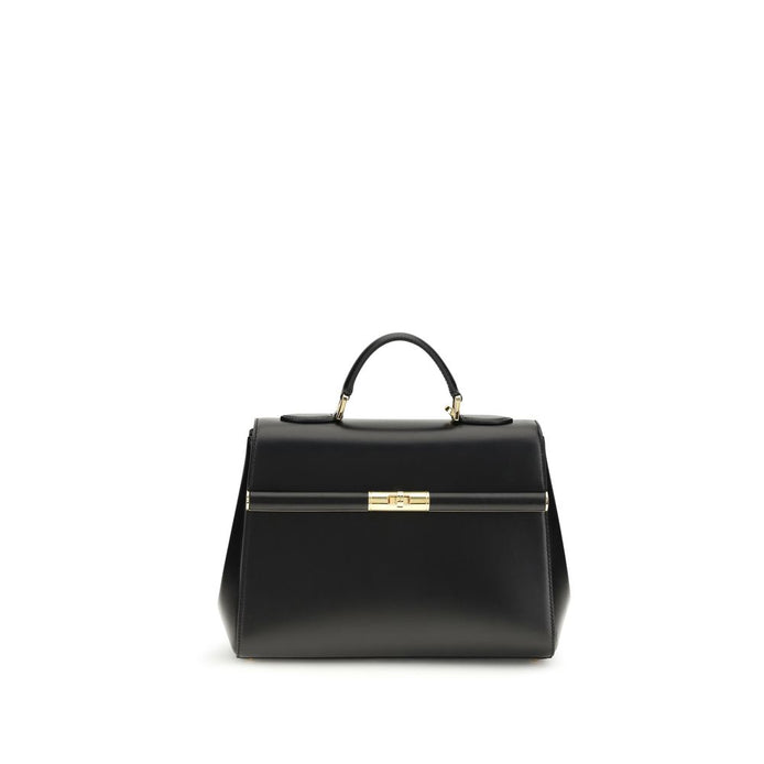 Dolce & Gabbana Marlene Black Leather Handbag
