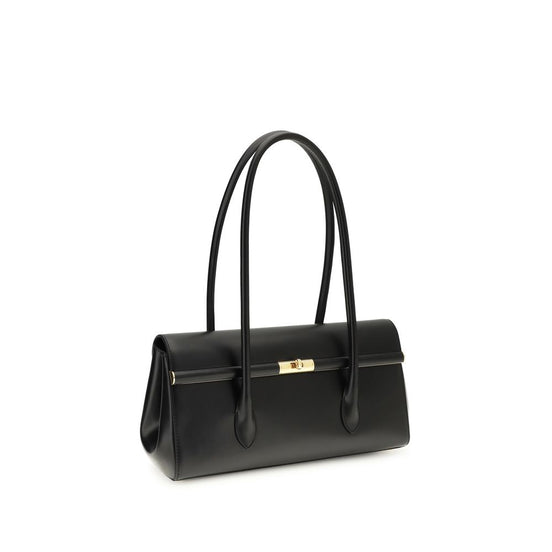 Dolce & Gabbana Marlene Black Leather Shoulder Bag