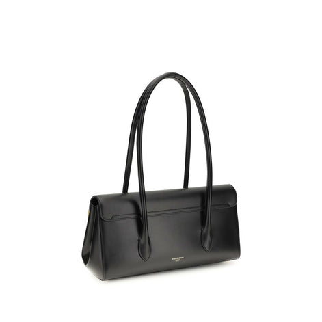 Dolce & Gabbana Marlene Black Leather Shoulder Bag