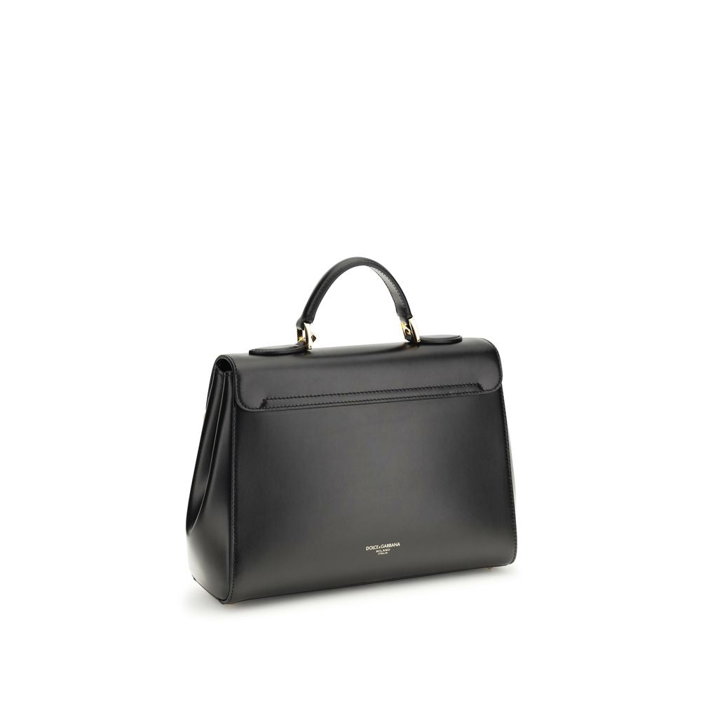 Dolce & Gabbana Marlene Black Leather Handbag