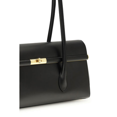 Dolce & Gabbana Marlene Black Leather Shoulder Bag