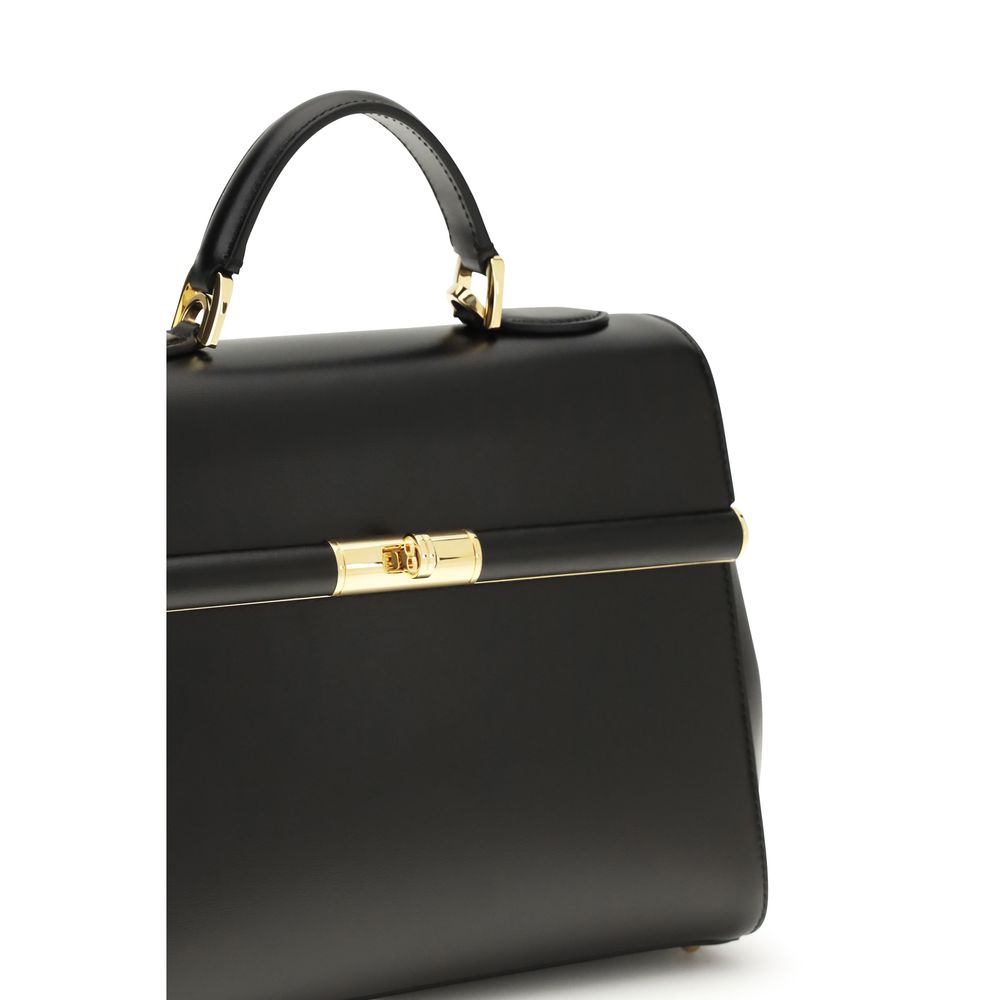 Dolce & Gabbana Marlene Black Leather Handbag