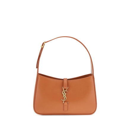 Saint Laurent LE 5 À 7 Orange Calf Leather Bos Taurus Handbag