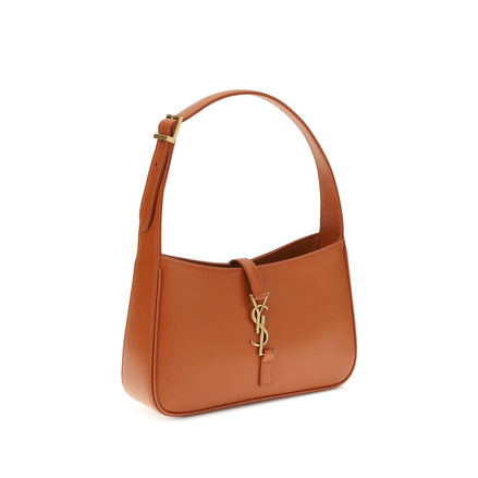 Saint Laurent LE 5 À 7 Orange Calf Leather Bos Taurus Handbag