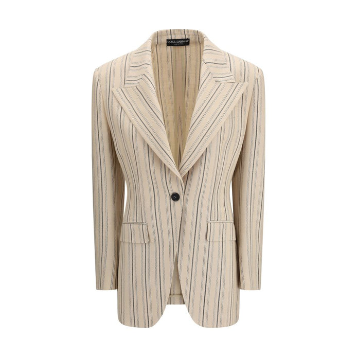 Dolce & Gabbana Multicolor Viscose Full-Length Jacket