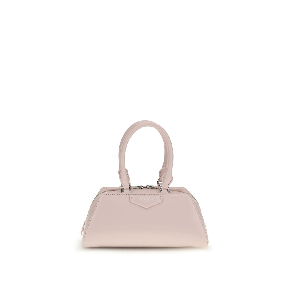 Givenchy Antigona East-West mini Baby Pink Leather Handbag