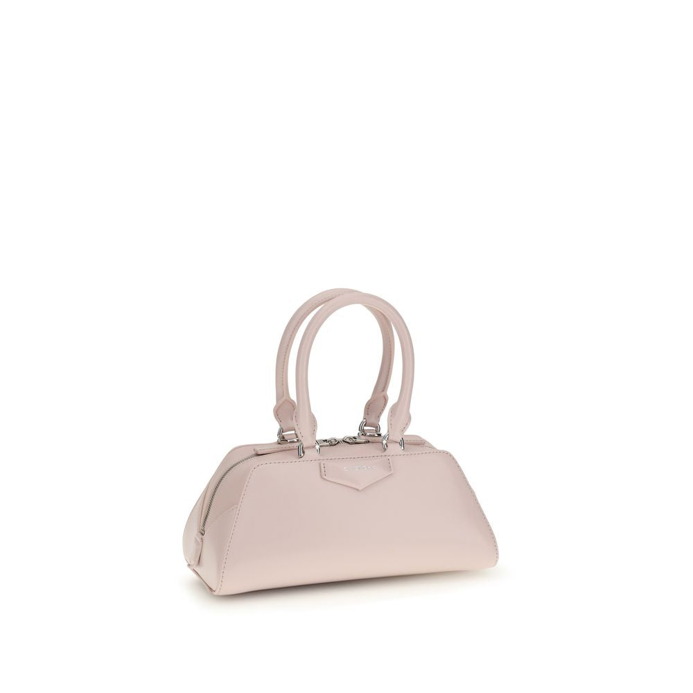 Givenchy Antigona East-West mini Baby Pink Leather Handbag