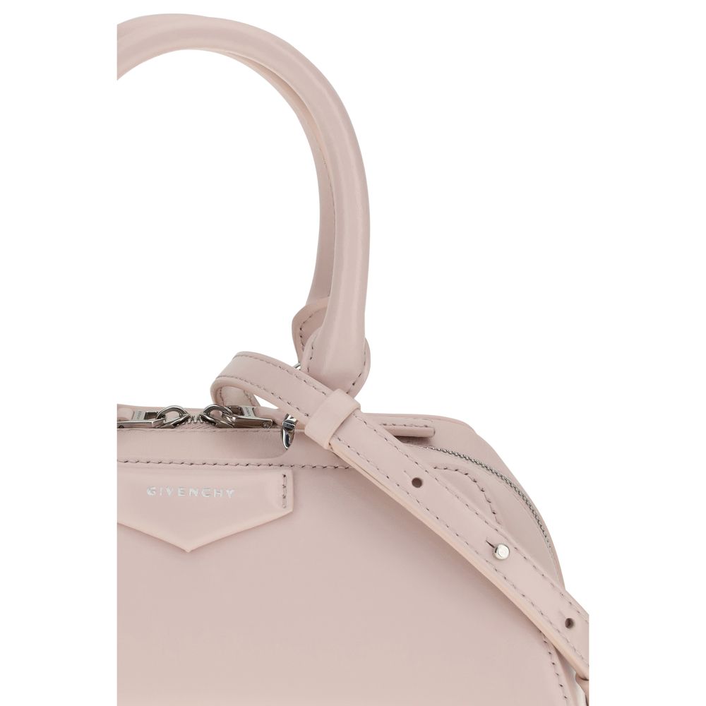 Givenchy Antigona East-West mini Baby Pink Leather Handbag