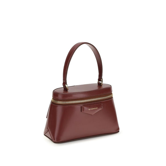 Givenchy Antigona Vanity Bordeaux Leather Handbag