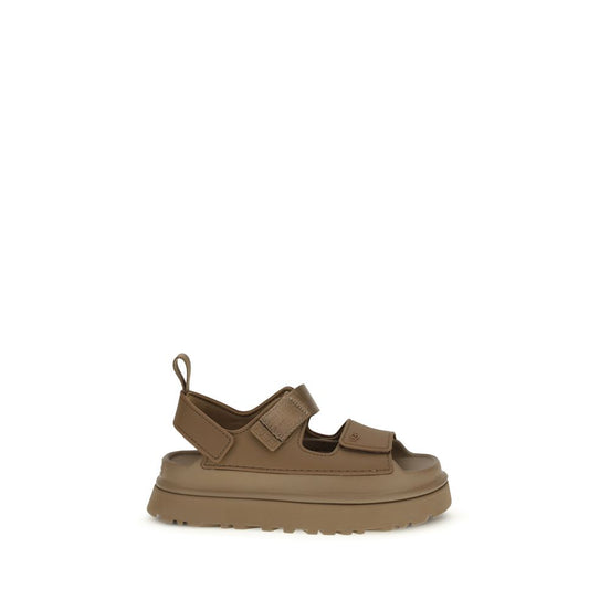UGG Brown Recycled Polyester Sandals