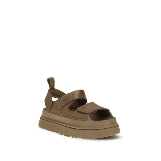 UGG Brown Recycled Polyester Sandals