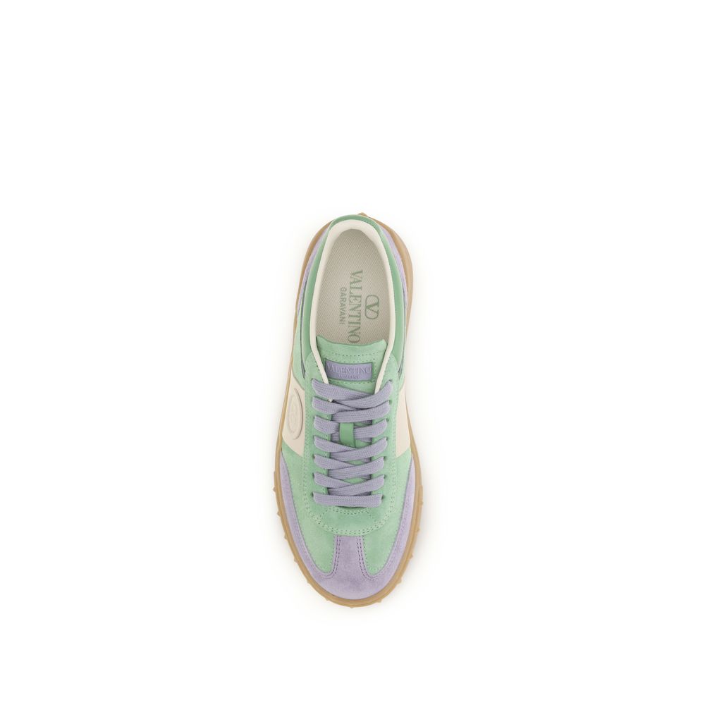 Valentino Garavani Upvillage Multicolor Leather Low Top Sneakers