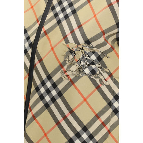 Burberry Beige Polyester Full-Length Jacket