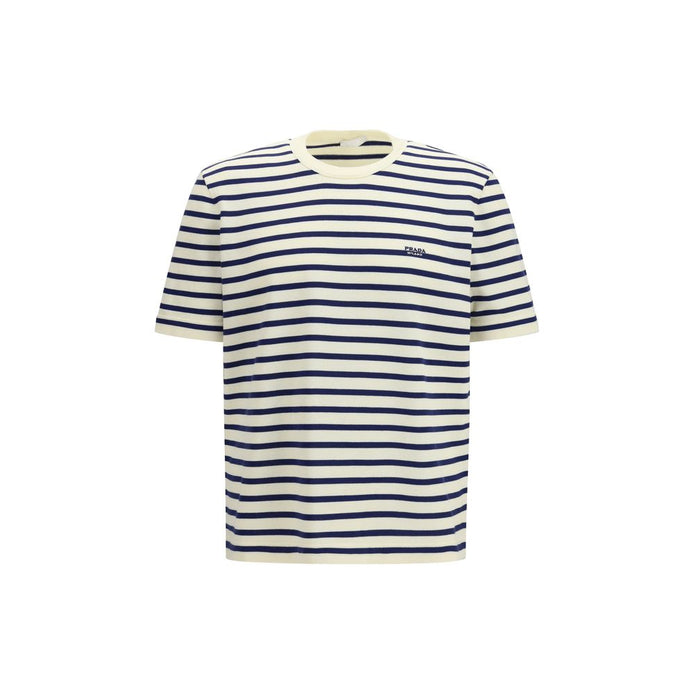 Prada Blue Cotton Sweatshirt