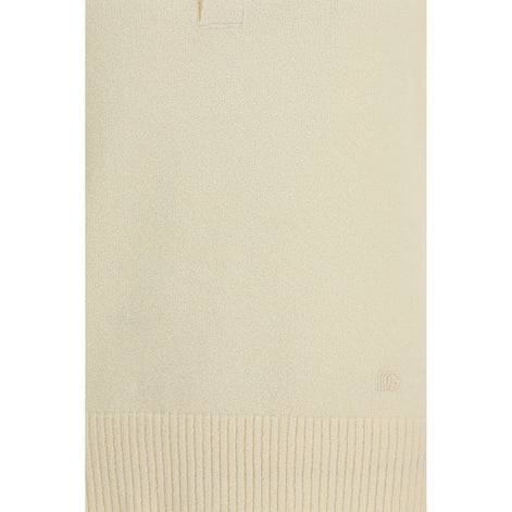 Dolce & Gabbana Beige Cotton Polo Shirt