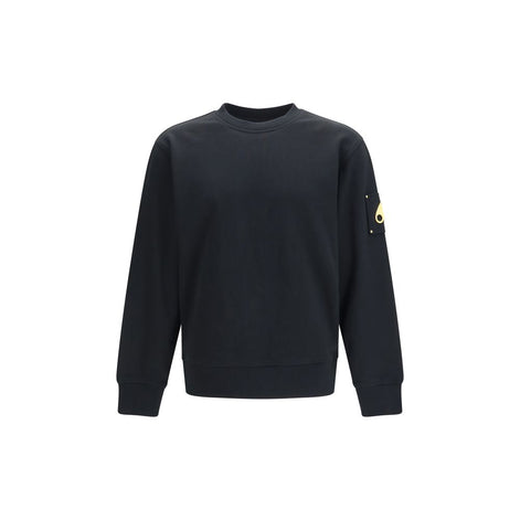 Moose Knuckles Black Cotton Sweatshirt
