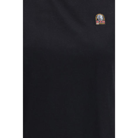 Parajumpers Black Cotton T-Shirt