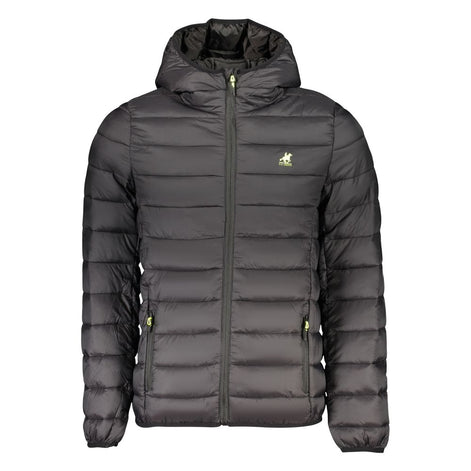 U.S. Grand Polo Black Polyester Men's Jacket