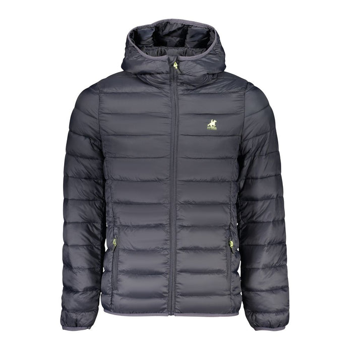 U.S. Grand Polo Blue Polyester Men's Jacket