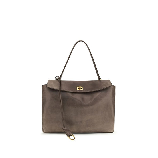 Balenciaga Rodeo Gray Lamb Shoulder Bag