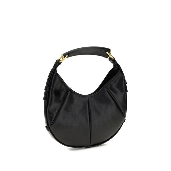 Saint Laurent Mombasa small Black Leather Shoulder Bag