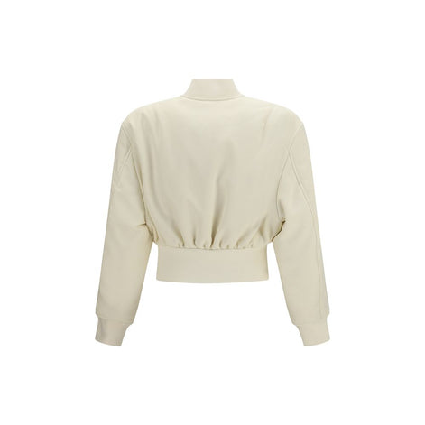 Balenciaga Beige Polyester Bomber