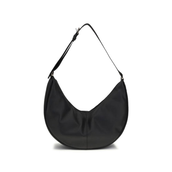 Fendi Melon Black Leather Shoulder Bag