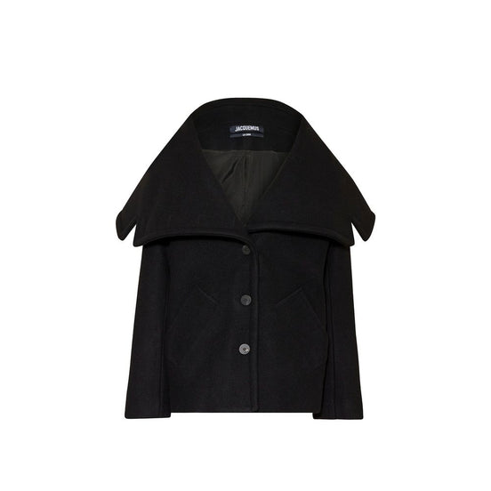 Jacquemus Black Virgin Wool Coat