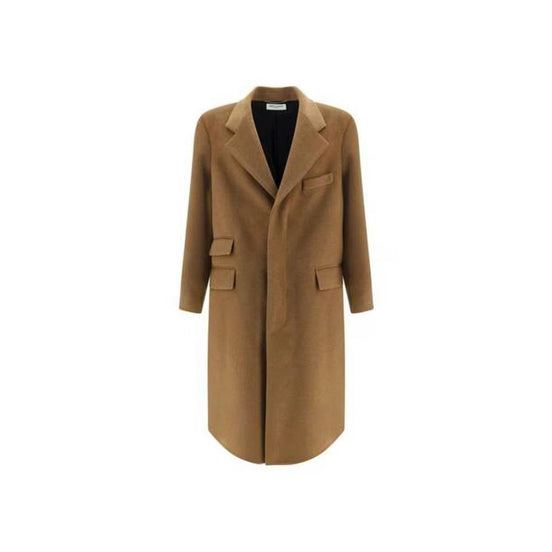 Saint Laurent Brown Wool Coat